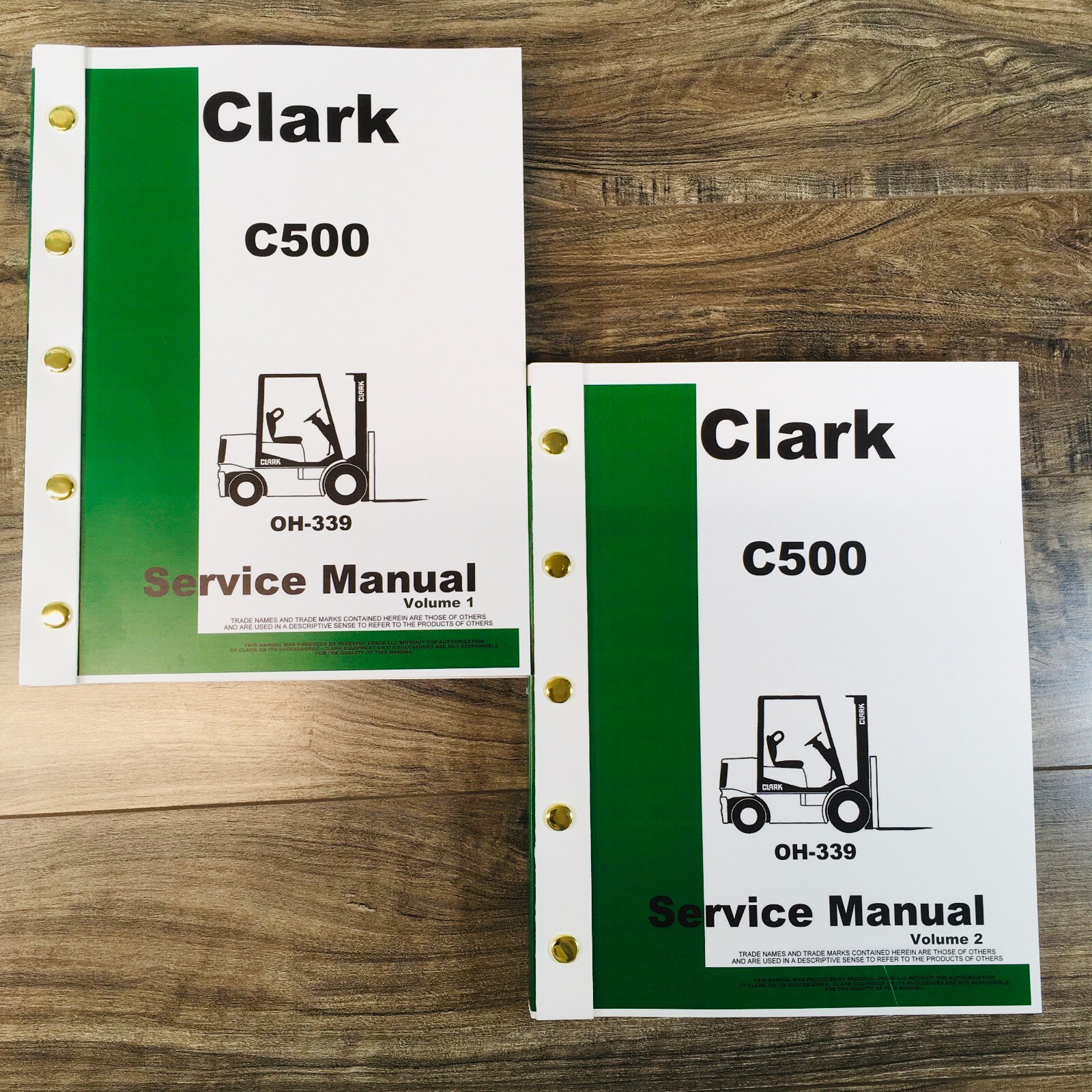 Clark C500-Y45 C500-Hy45 Forklift Service Repair Shop Manual C500Y45 C500Hy45