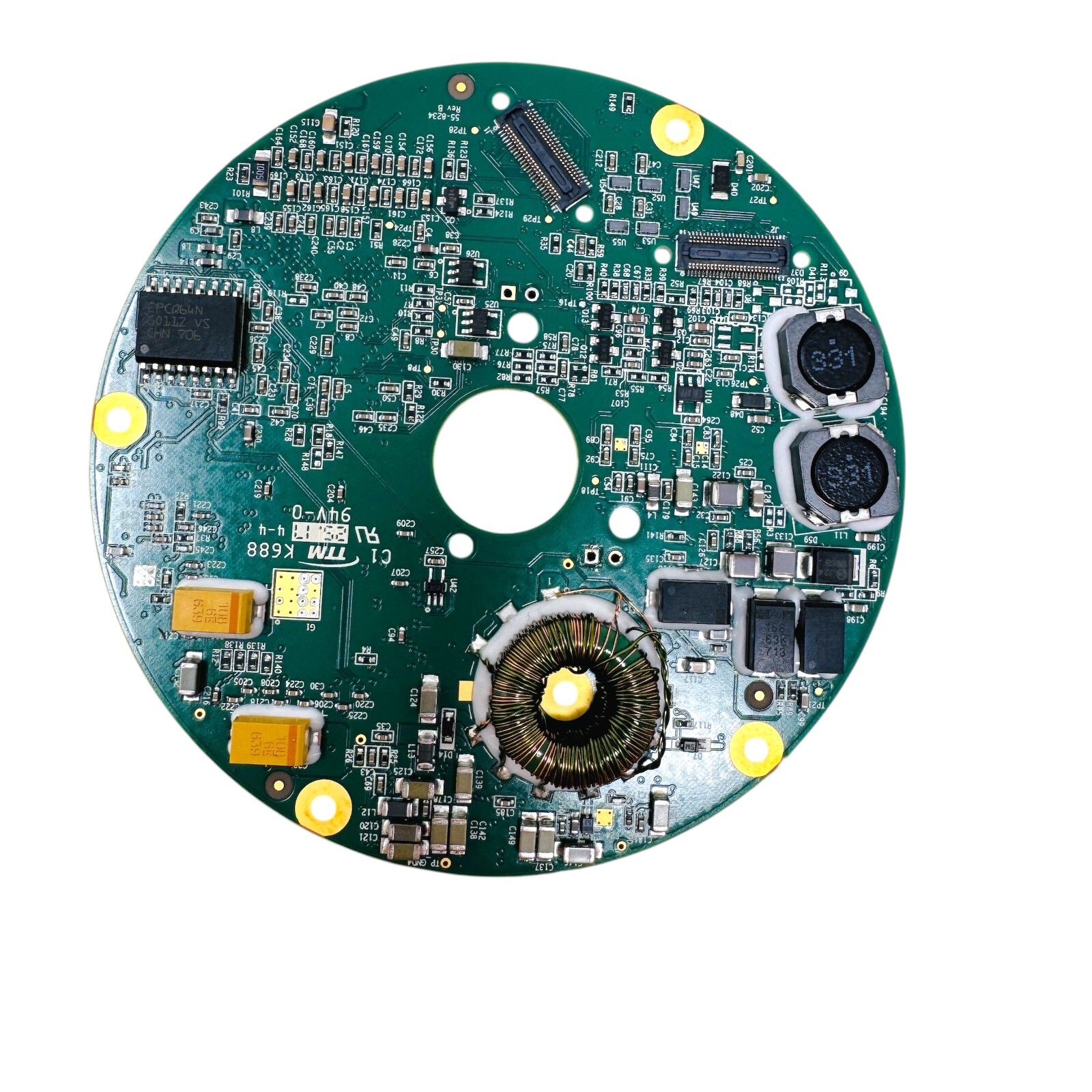 Velodyne VLP-32 VLP-16 Round Shaped Top PCB Circuit Board for LiDAR Sensor