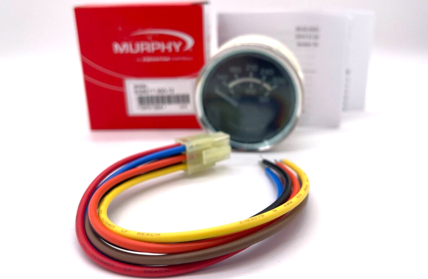 NEW MURPHY ELECTRIC TEMPERATURE SWICHGAGE EGS21T-300-12 10701304