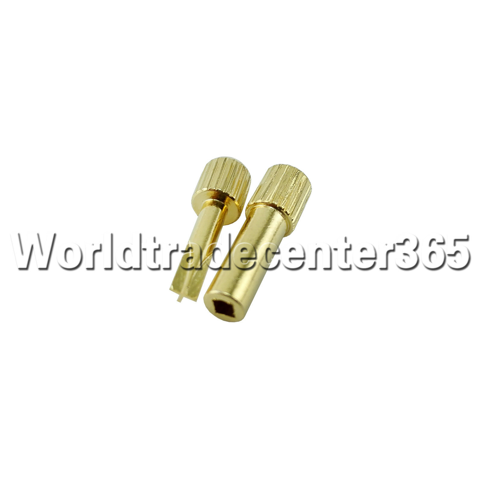 Dental 120Pcs Assorted Conical Screw Posts Kits Refills 24K Gold Plated Nordin
