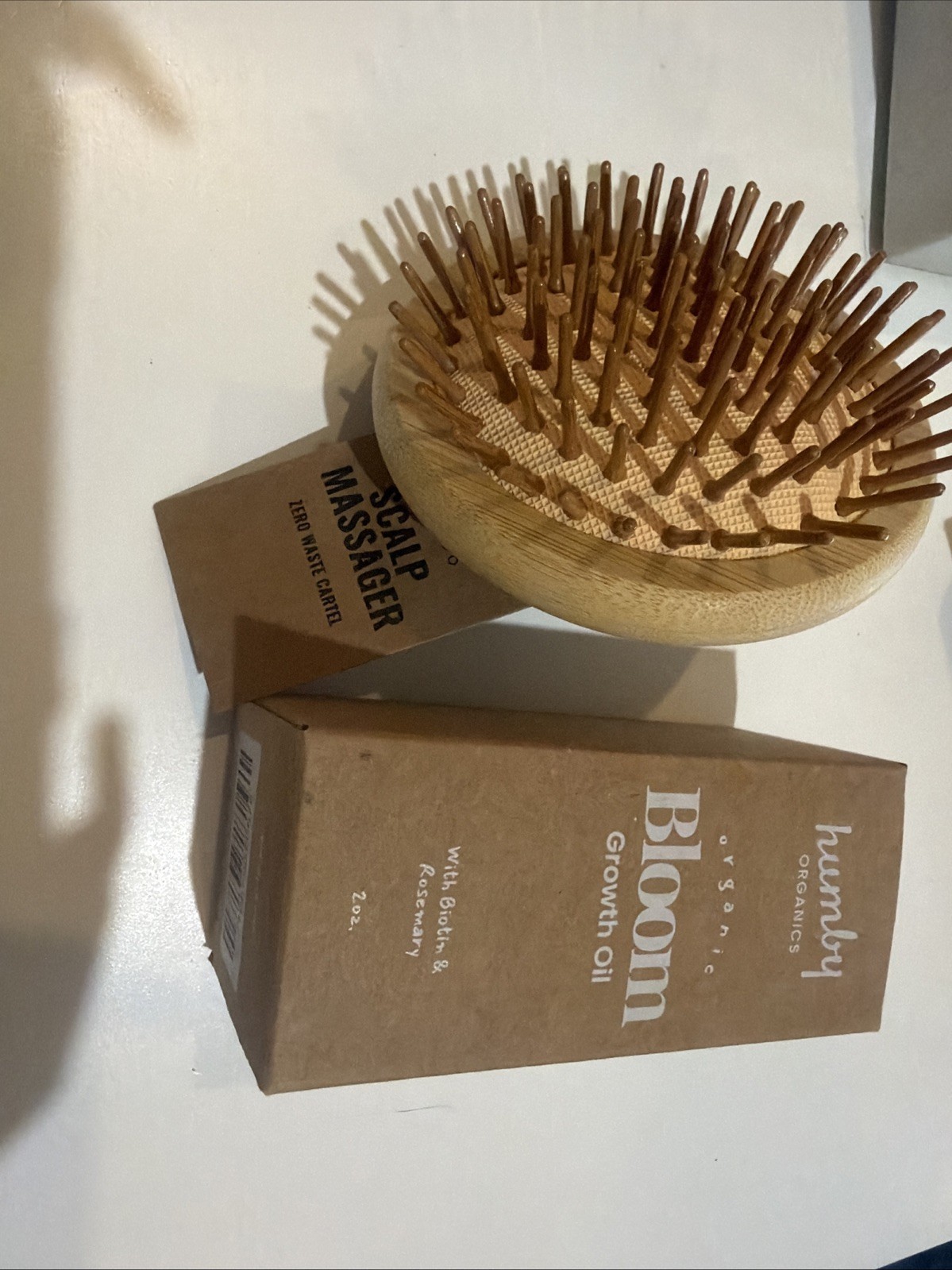 humby organic bloom growth oil & scalp massager Bundle