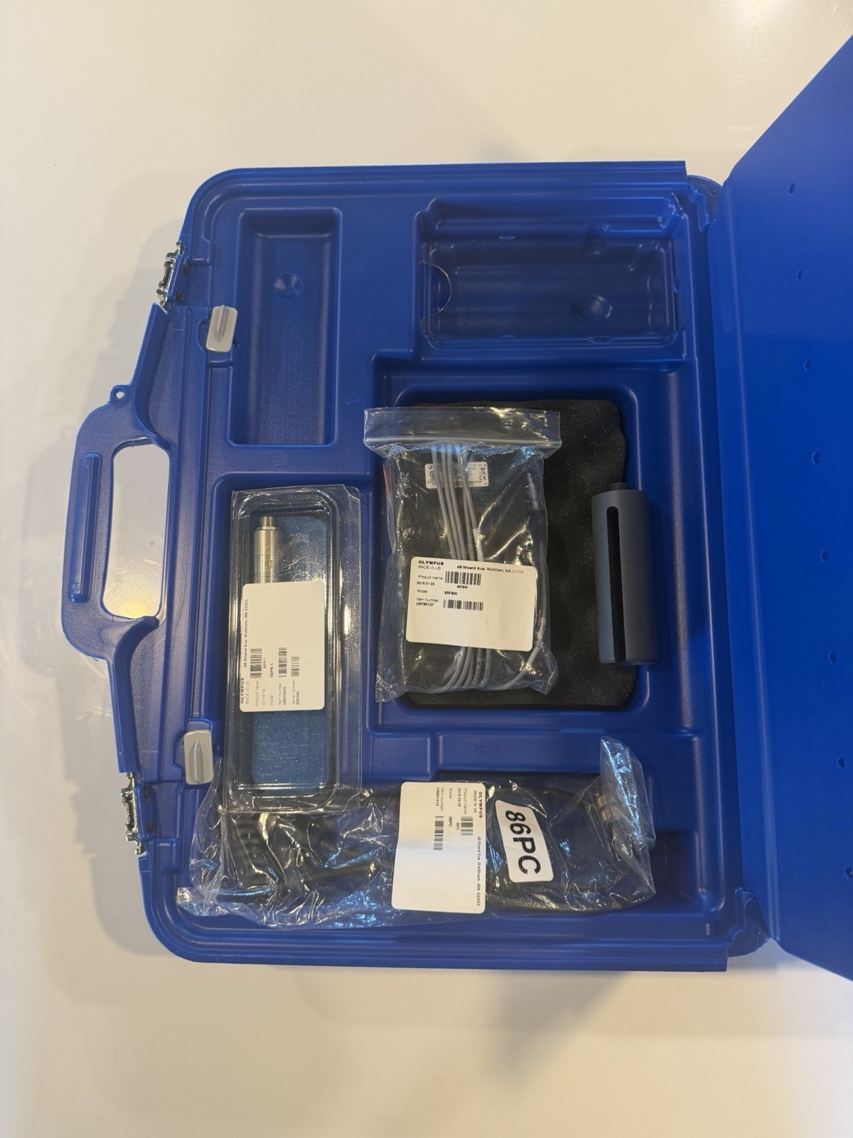 Olympus Magnamike 8600 Hall Effect Thickness Gage Kit & Probe