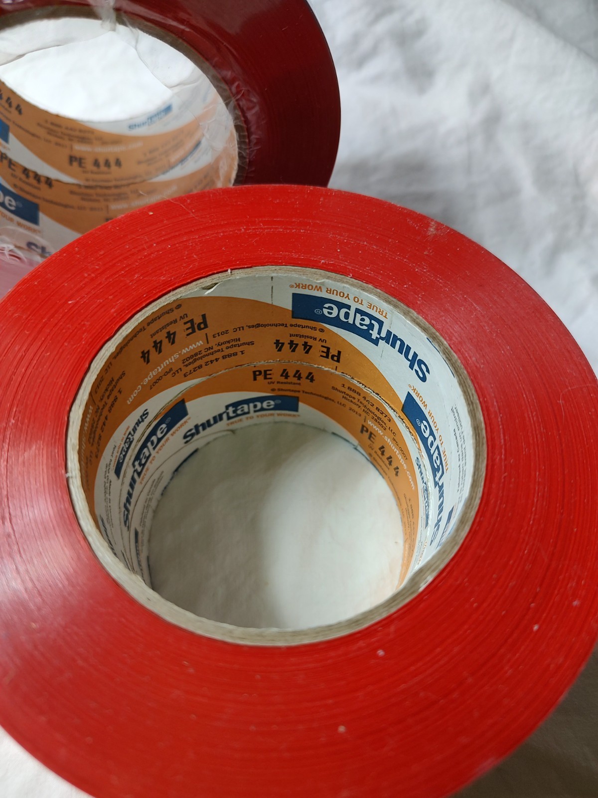 Shurtape PE 444 UV-Resistant Polyethylene Tape Red 16 – 72mm x 55m or 2.83″x180′