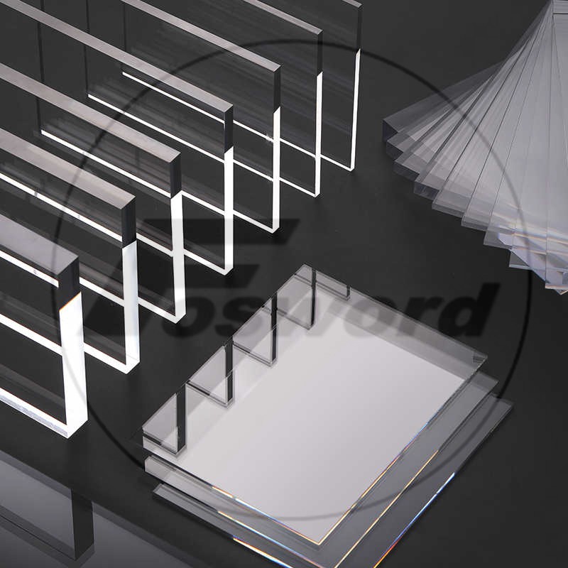 Clear Acrylics Sheets Cut To Size Hard Plastic Plate 100 -300mm Thick 1mm -20mm