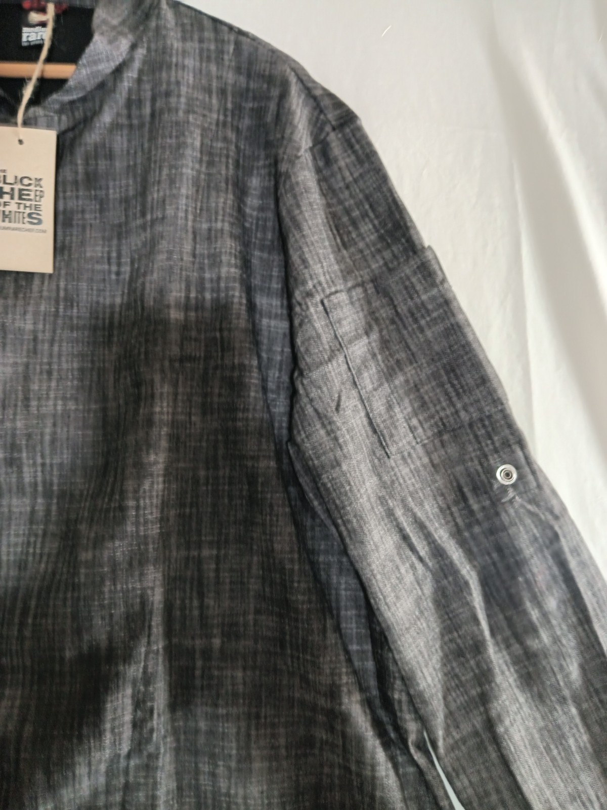 Medium Rare Chefs Apparel Chefs Jacket XL NWT Canada Made Charcoal Vented NWT