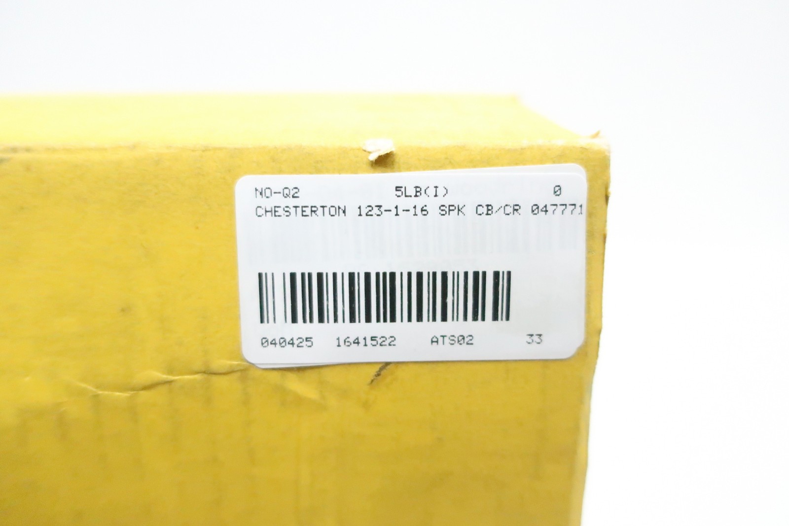 Chesterton 047771 123-1-16 SPK CB/CR Cart Mounted Self-aligning Single Seal 2in