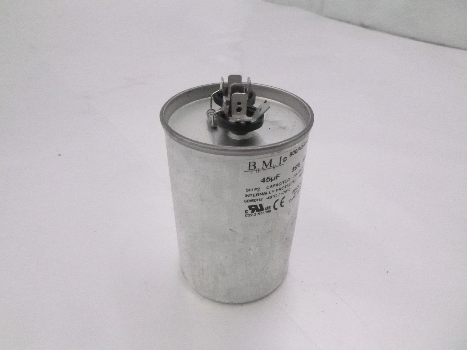 BMI Run Capacitor 480VAC 50/60Hz 45µF 800P456H48P36A4R fits 564/773/774