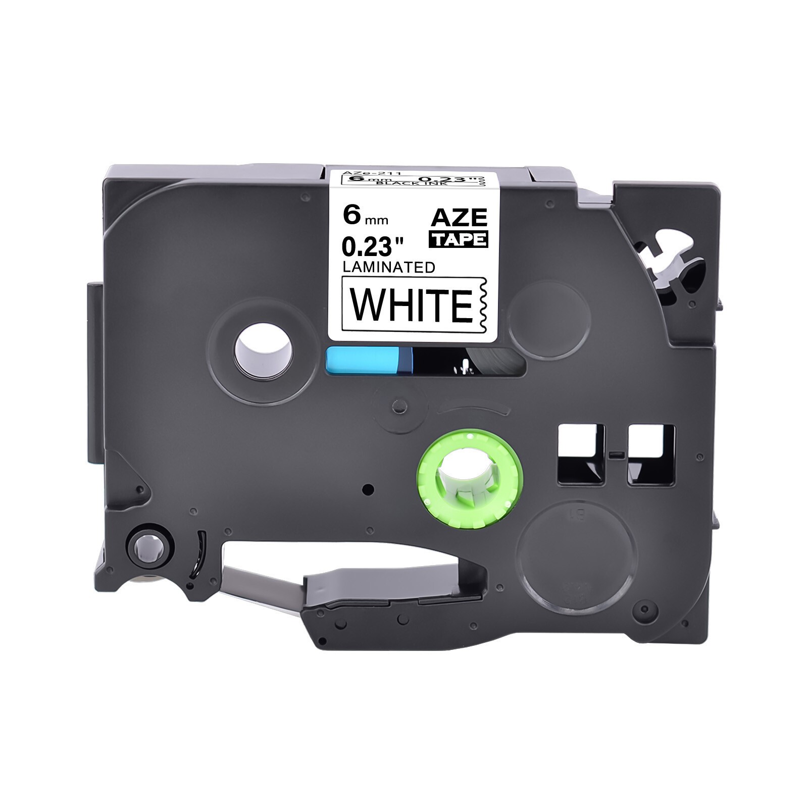 10x TZe-515 TZE 515 White on Blue 6mm Label Tape Fit For Brother PT-D200SA