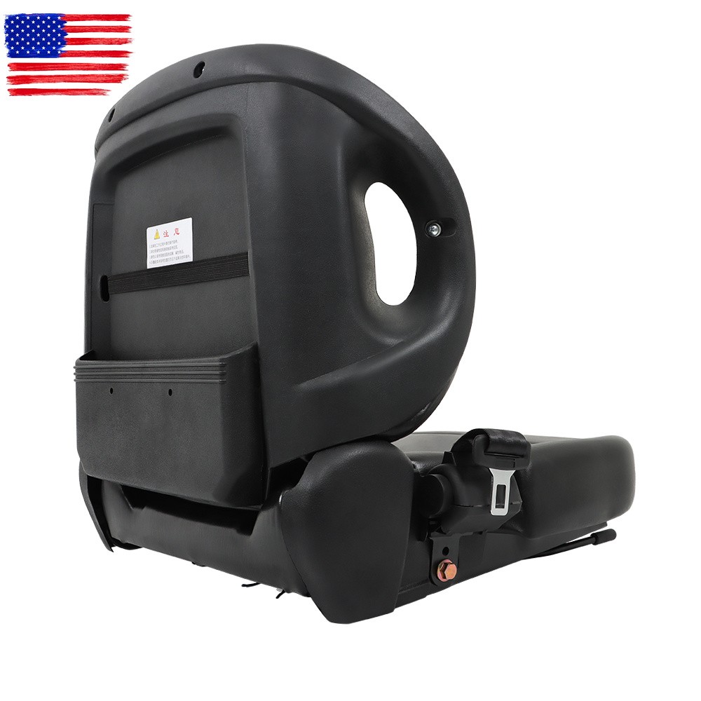 New For Toyota Forklift Seat With Seatbelt & Switch Adjustable Back Universal