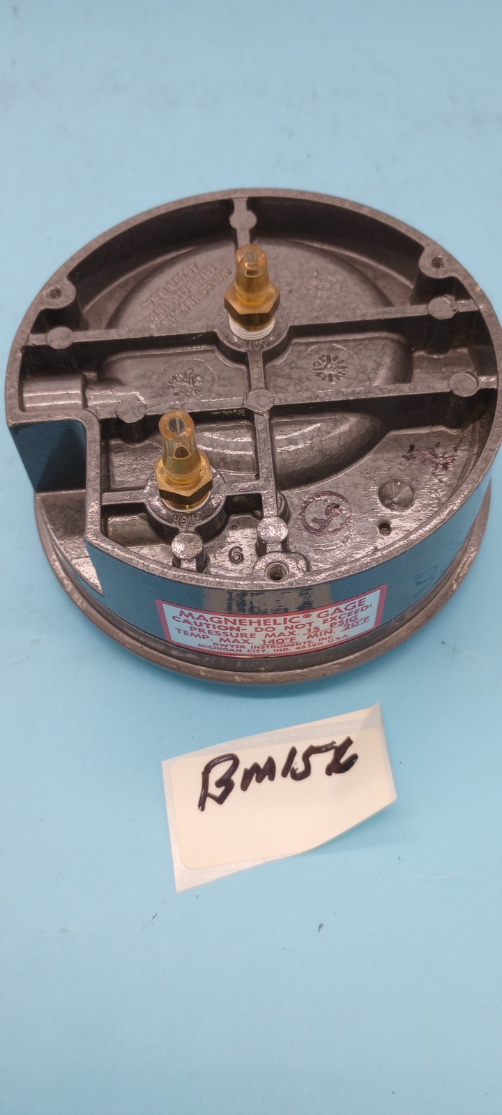 DYWER/ AIR MONITOR CORPORATION M-1419 Magnehelic GAGE 0-12 M3/MN , M/MINXX100