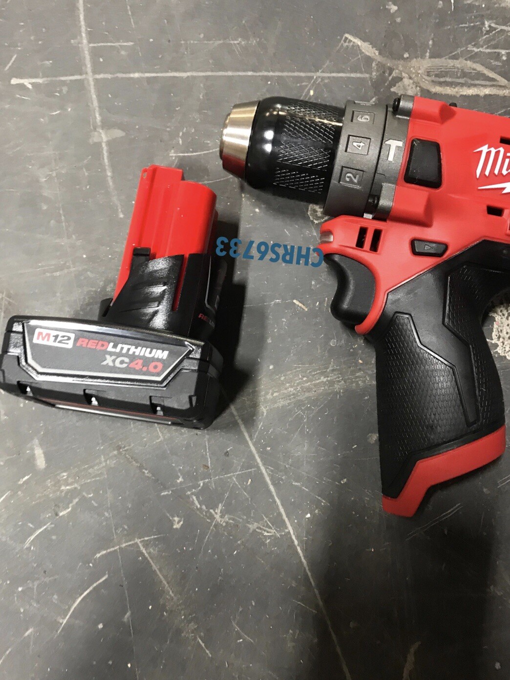 New Milwaukee 3404-20 M12 12v FUEL 1/2″ Brushless Hammer Drill 4.0 Battery