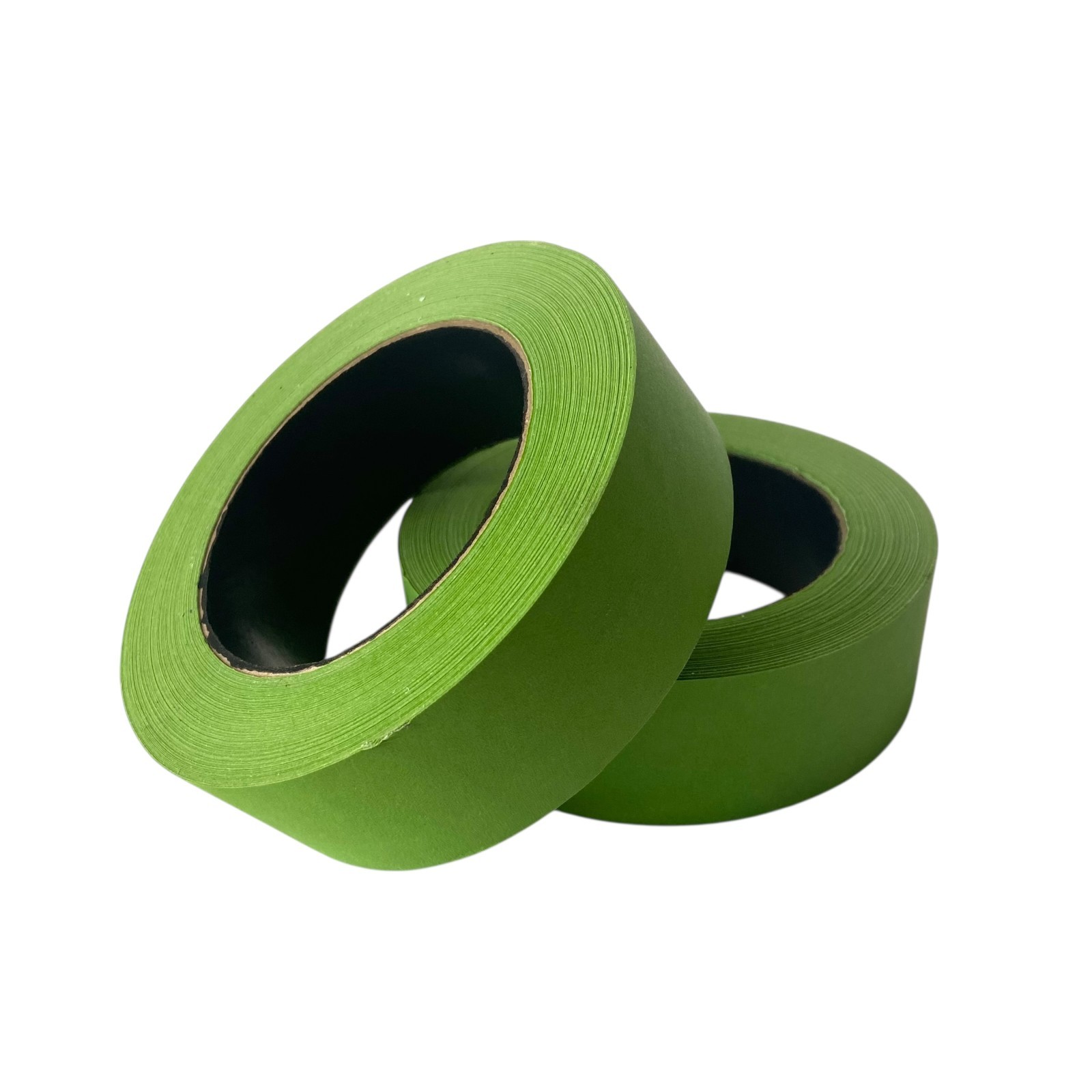 Lot Of 32 Rolls 1.5″ X 60 Yrds Green Painters Masking Tape Fine Edge MADE IN USA