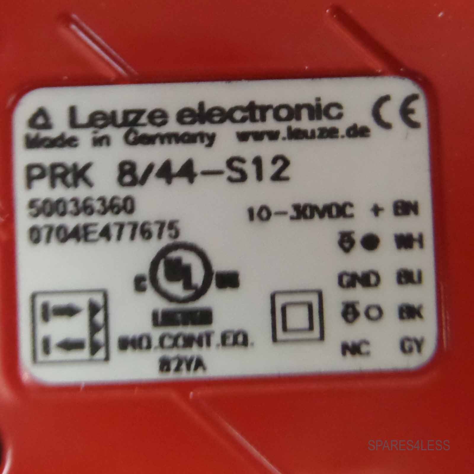 Leuze retro-reflective sensor PRK 8/44-S12 50036360 original packaging