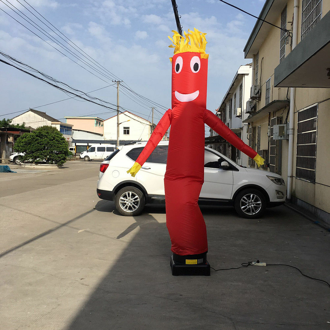 20/10FT Inflatable Advertising Air Wind Tube Puppet Wavy Man Dancer (NO Blower)