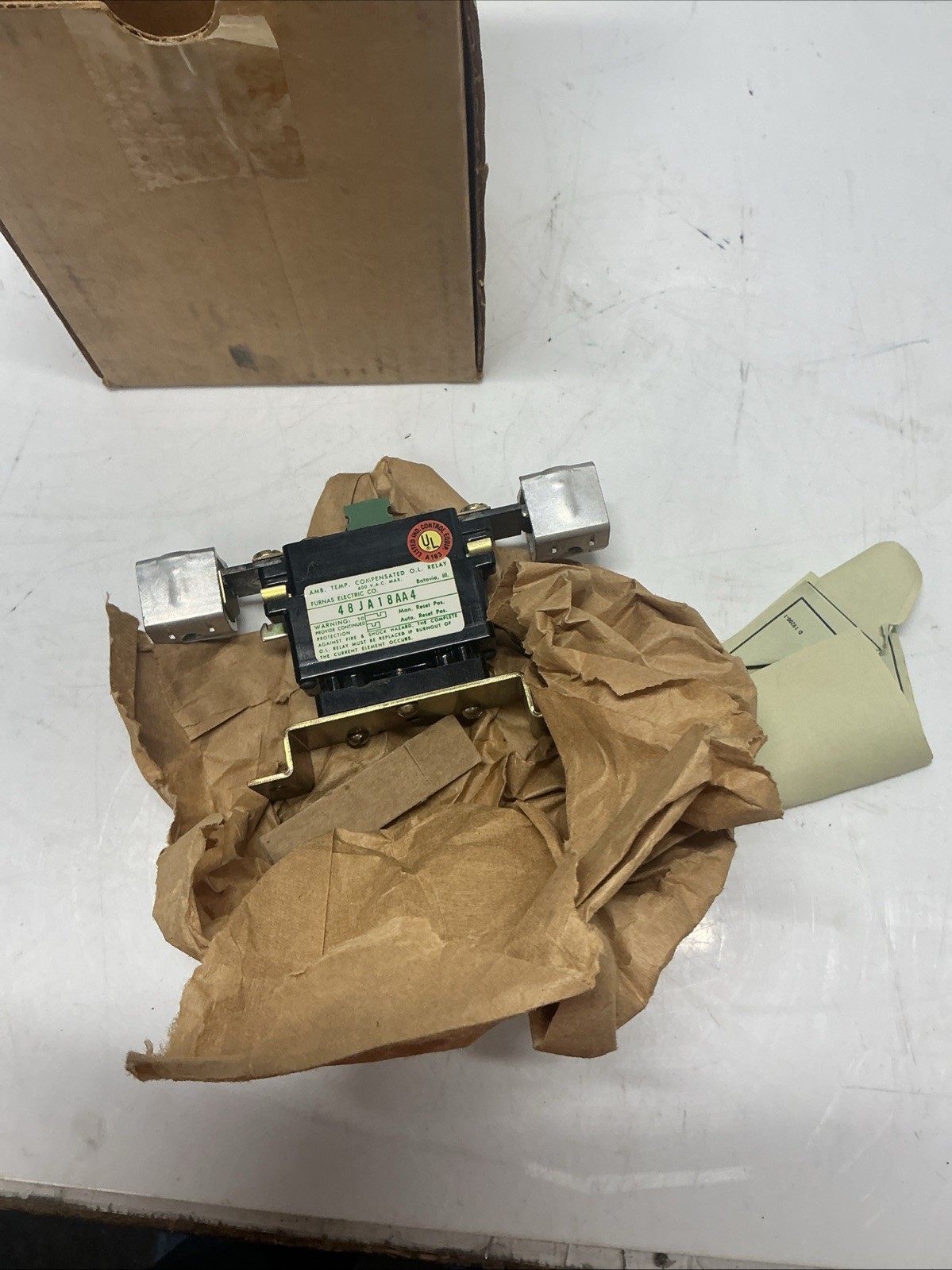 Furnas 48JA18AA4 Thermal Overload Relay. Y-904