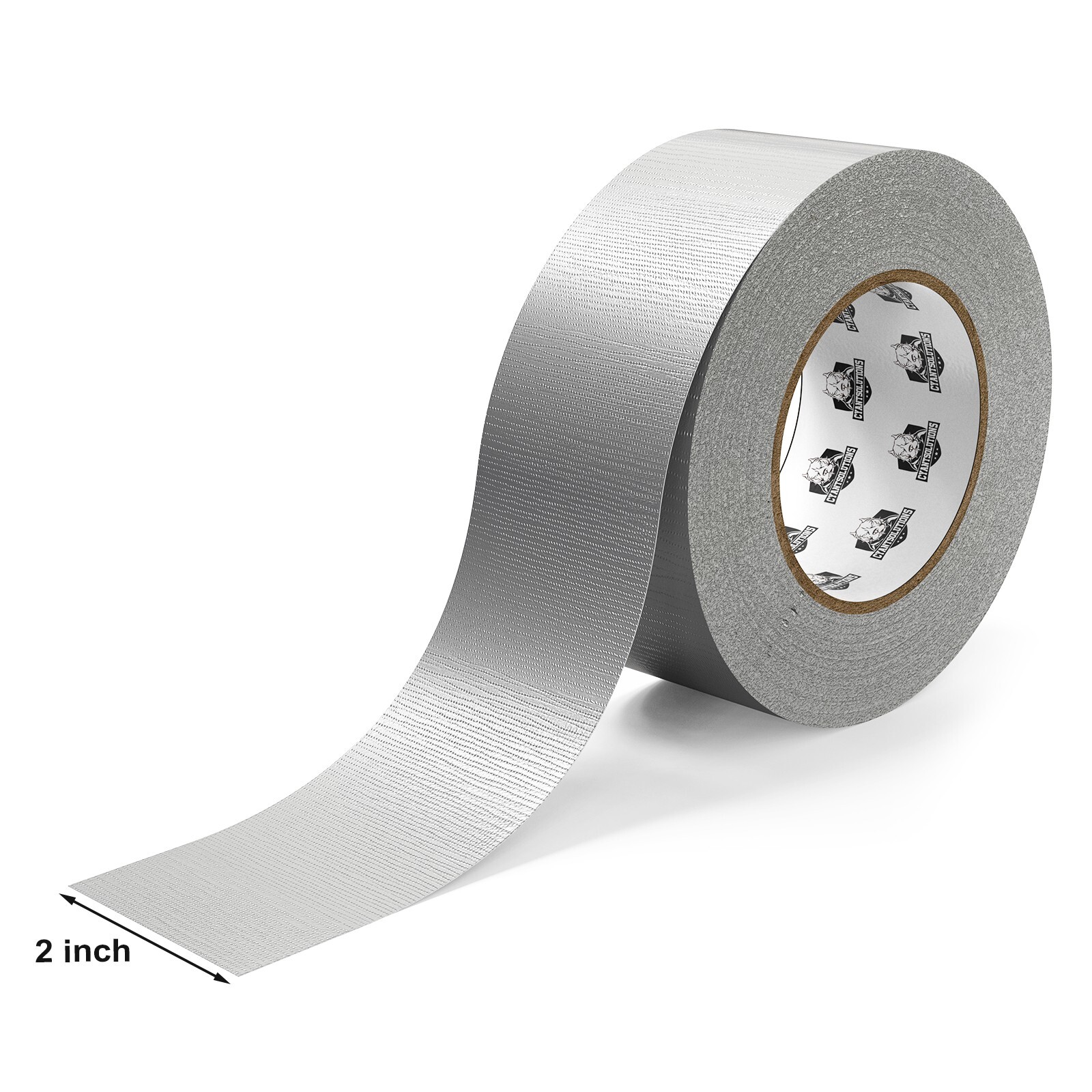3 Rolls of Grey Duct Tape Heavy Duty Version, 2 Inches x 30 Yards Per Roll, 90yd