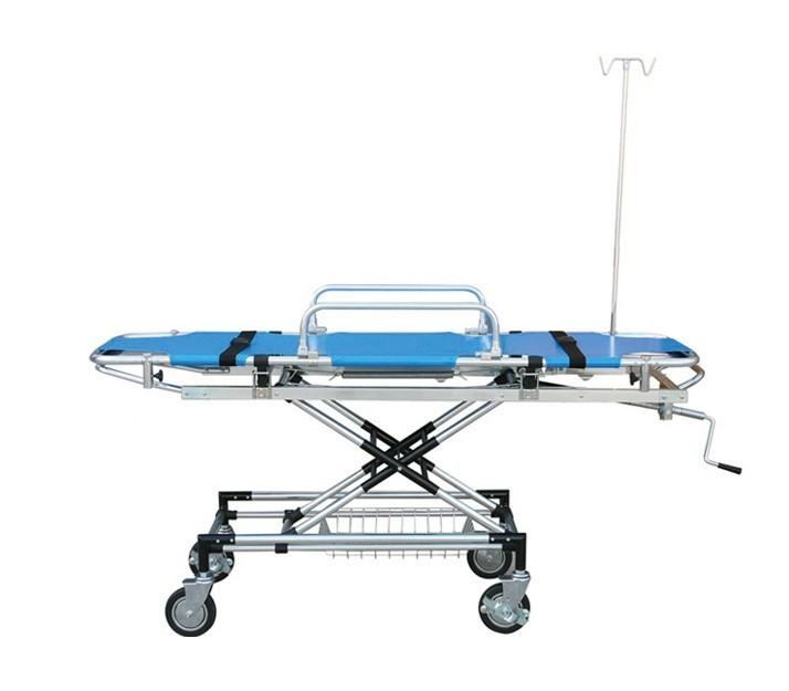 Medical Emergency / Aluminum Alloy Ambulance trolley Stretcher Blue 191-MayDay