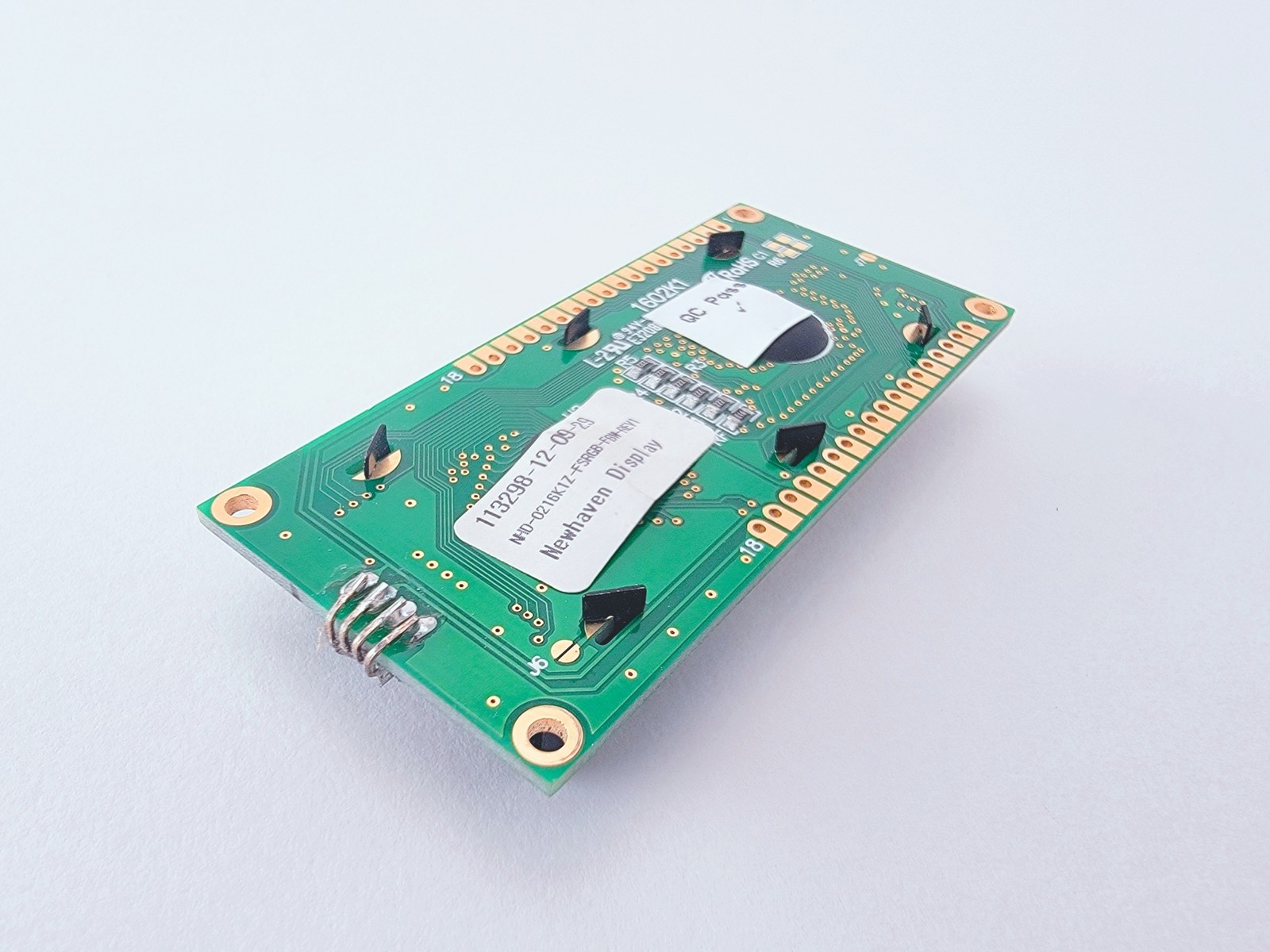 Original NEWHAVEN DISPLAY NHD-0216K1Z-FSRGB-FBW LCD USA Seller and Free Shipping