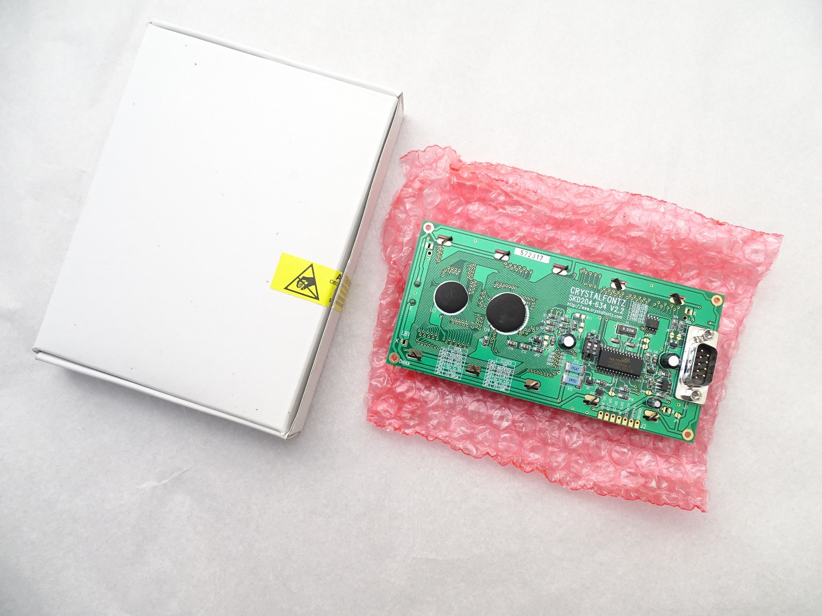 CRYSTALFONTZ SKD204-634 V2.2 CHINA / NOS / SEE ALL INFO / FS / 3ABN_Z2