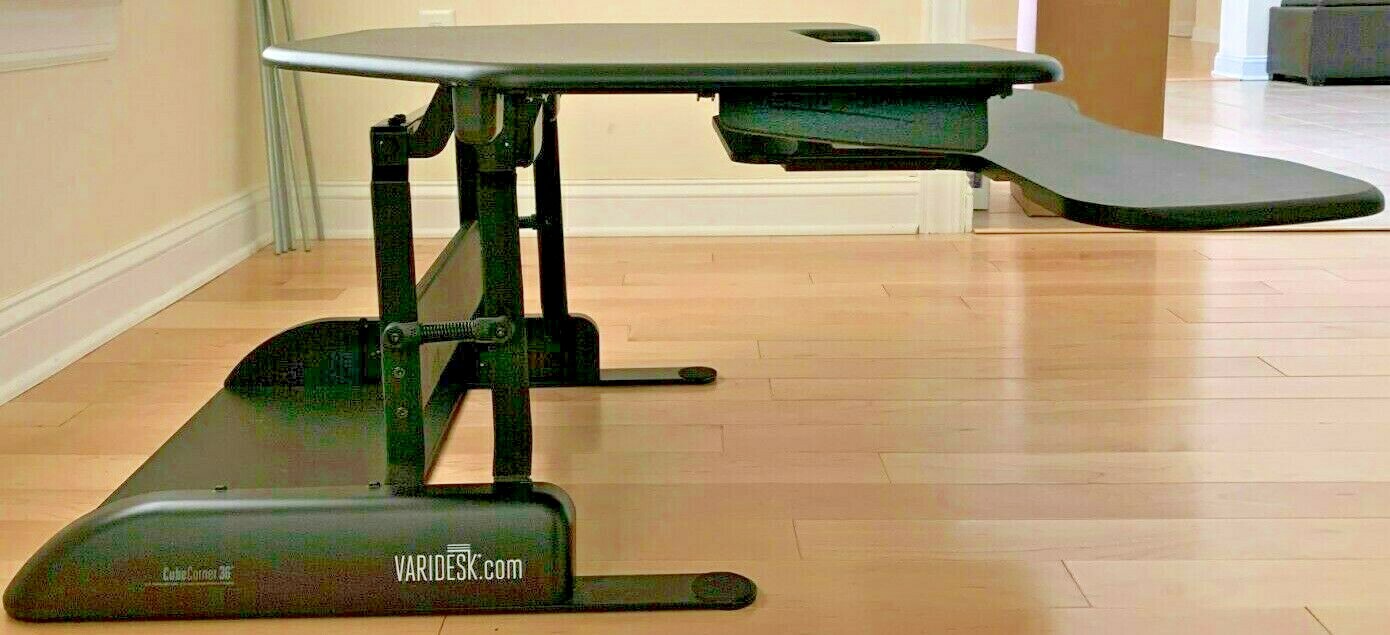 Varidesk Cube Corner 36” – NO DAMAGE – LOCAL PICK UP ONLY!!!