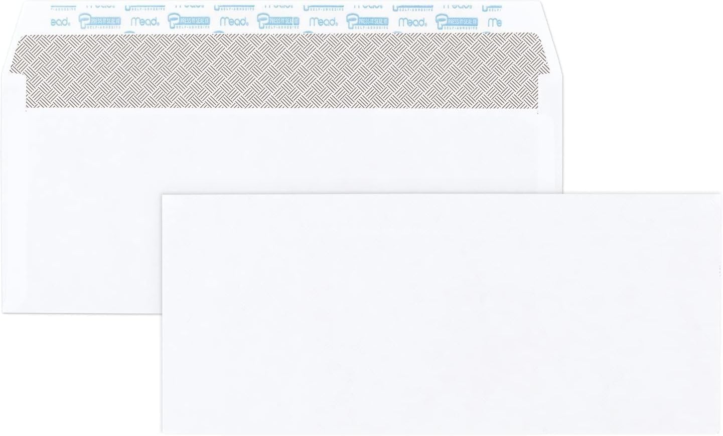 #10 Envelopes Self Seal Security Tinted Envelopes for Privacy & Business, Peel a