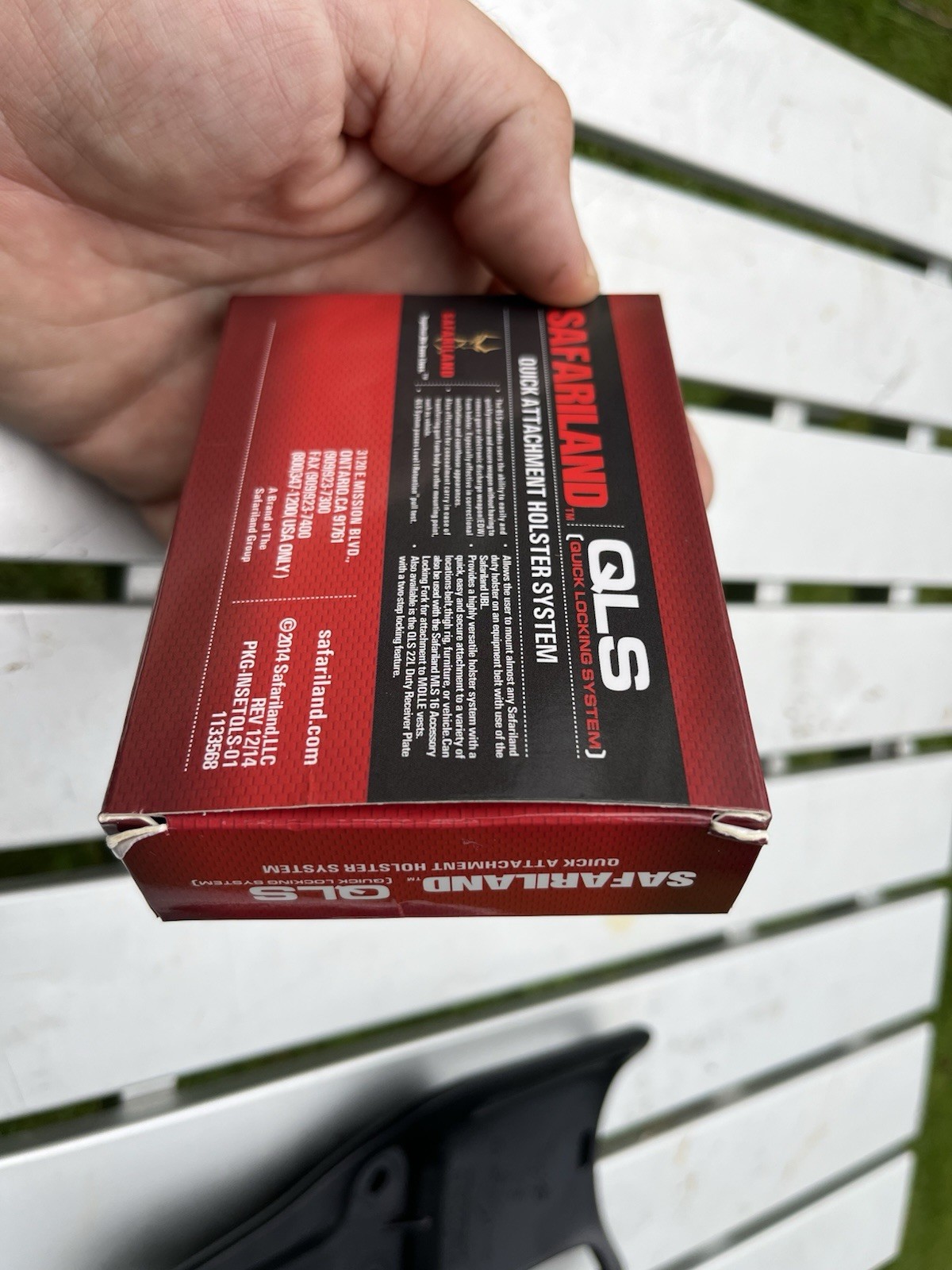 Safariland QLS Quick Locking System Kit Quick Kit1-2 w/ 2.25” Mid Ride Belt Loop