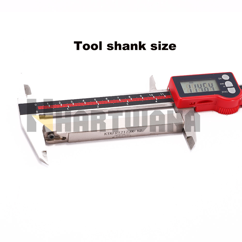12mm Cut-off Tool Holder Lathe Grooving Tool parting blade TKF12R150 Width1.5mm