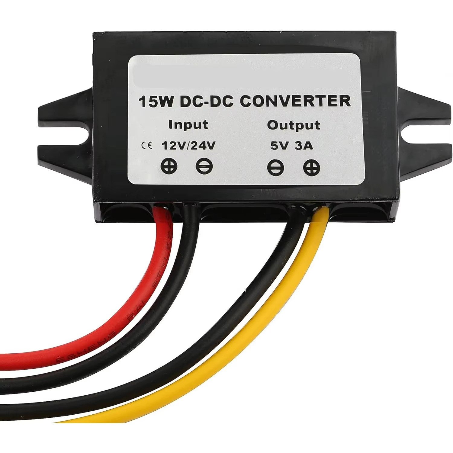 DC 12V to 5V 3A 15W Step down USB Converter Regulator Adapter For Car Charger US