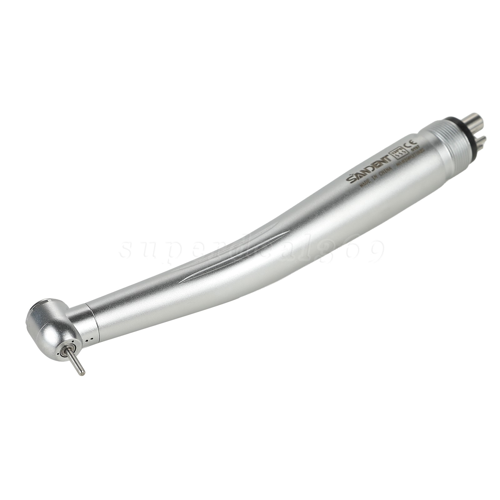 1-10 Pcs Dental High Speed Handpiece Push Button Standard Head 4 Hole (Ceramic)