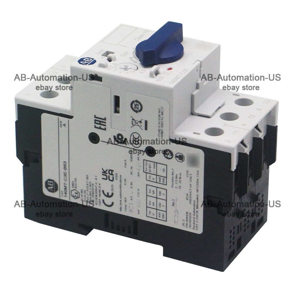 2023 New 140MT-C3E-B63 Allen Bradley Motor Protection Circuit Breaker