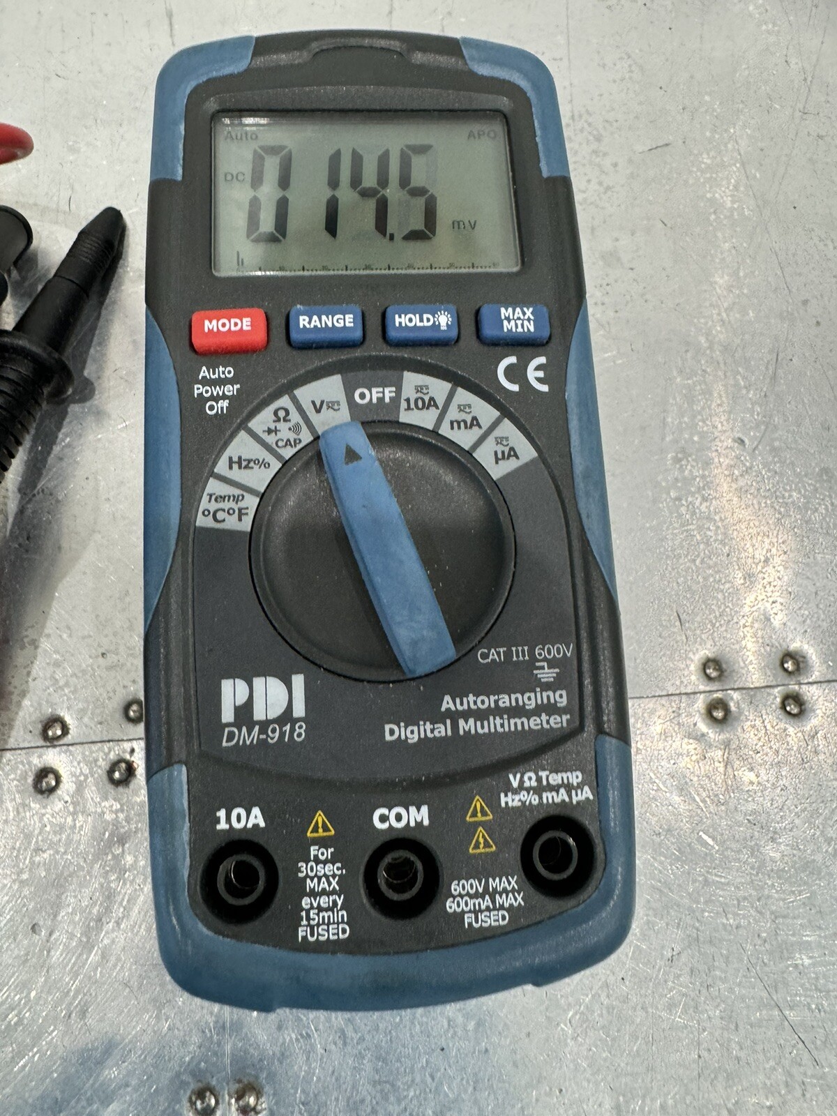 PDI DM-918 Handheld AC/DC Multimeter