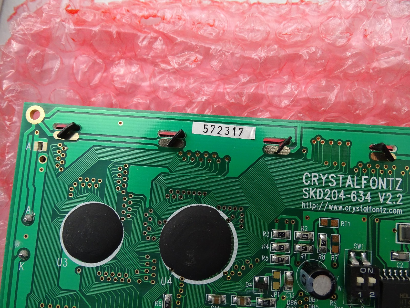 CRYSTALFONTZ SKD204-634 V2.2 CHINA / NOS / SEE ALL INFO / FS / 3ABN_Z2