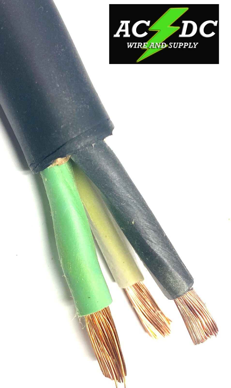 8/3-8/4 or 6/3-6/4 8 Gauge 6 AWG SOOW Cable Wire Cord Portable Power 600V USA
