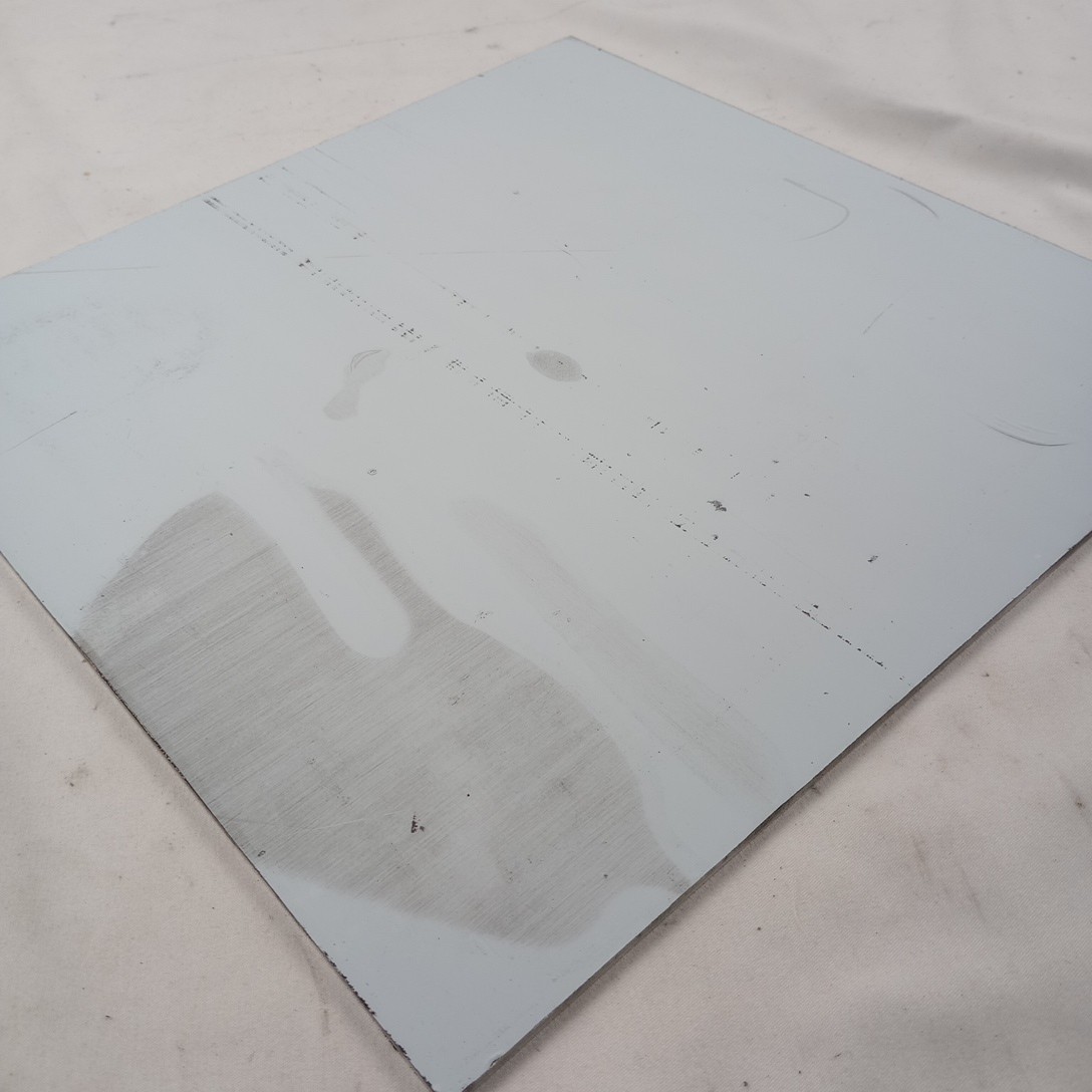 1/8″ .125 Aluminum Sheet Plate 12″ x 12″ FLAT STOCK 5052 12×12 USA/Vinyl 1 Side