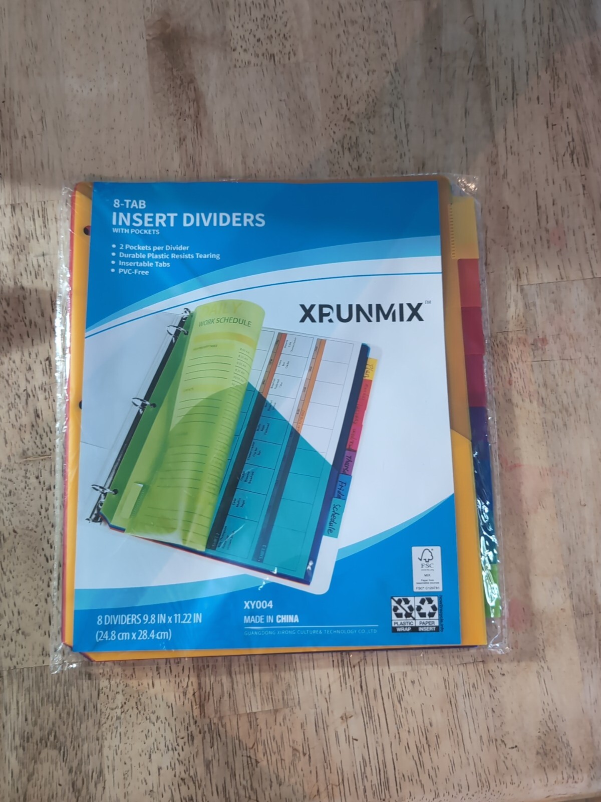 Business Source 32372 Pocket Divider 8 X Tab Print-on – 8.50″ 11″ /