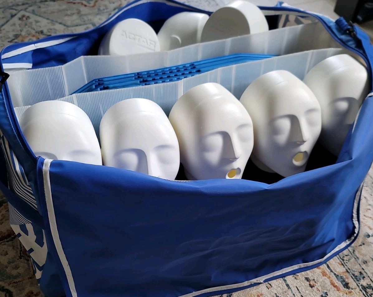 Actar 911 Infantry CPR Manikins Infant Training Manikins 8/10 + 9 Masks + Lungs