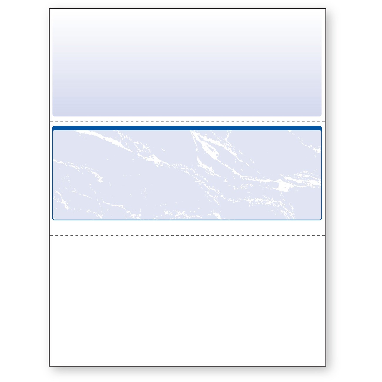 Docugard Check Paper – Letter – 8.50″ X 11″ – 24 Lb – 500 / Ream – Blue (04509)