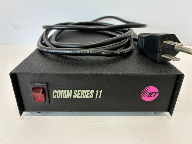 ICT Comm Series 11 Power Supply with Power Cord Model #ICT12012-11AX Tested-Read