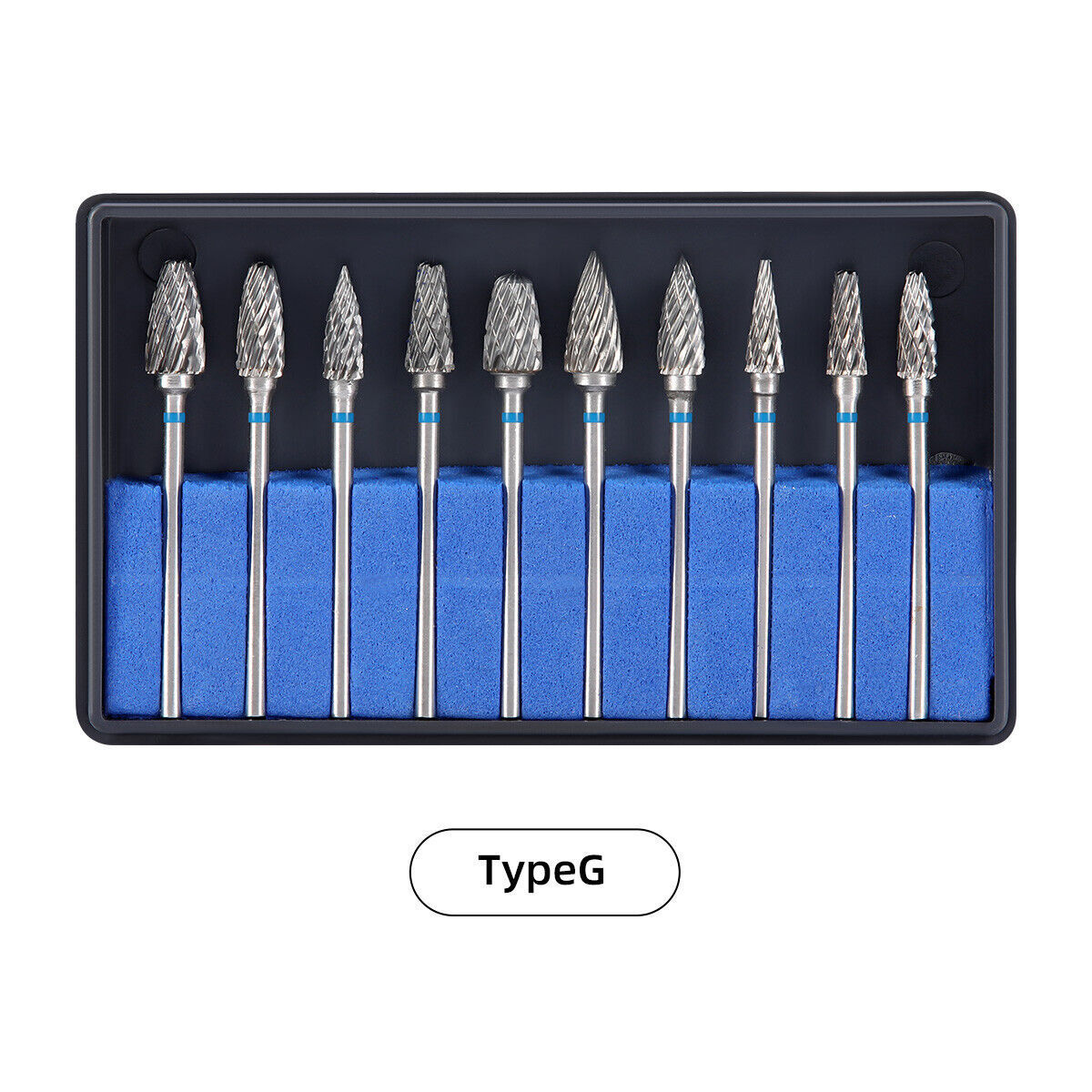 Dental Lab Polishing Bur Drills Tungsten Steel Carbide Burs Burrs 2.35MM