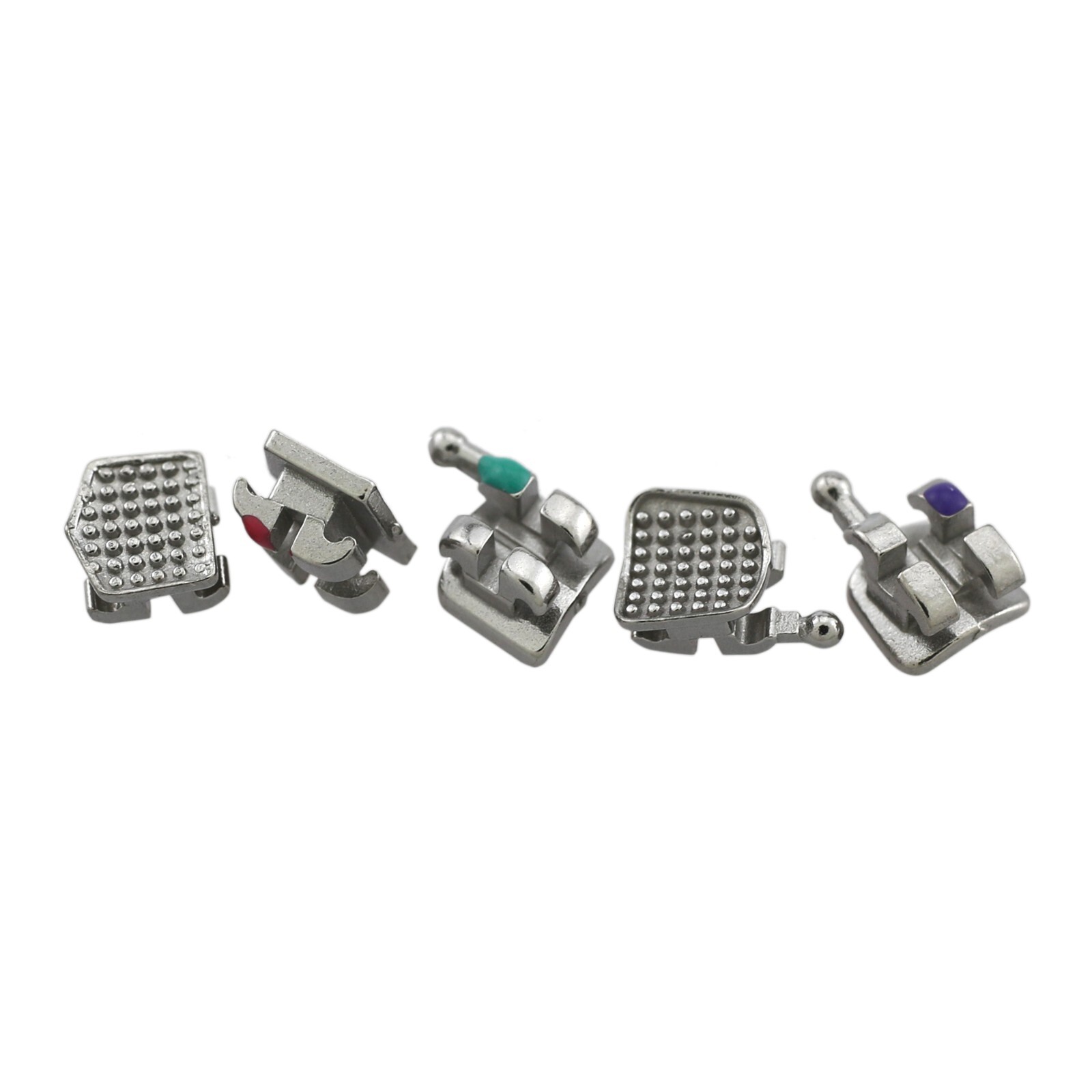 US Dental Orthodontic Metal Brackets MIM Mini Braces Roth MBT 022 018 345 Hooks