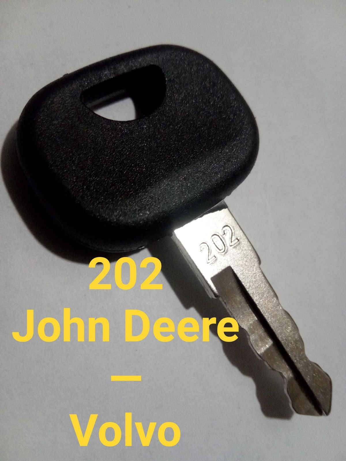 202 JOHN DEERE Volvo | Excavator Wheel Loader Heavy Equipment Ignition Key