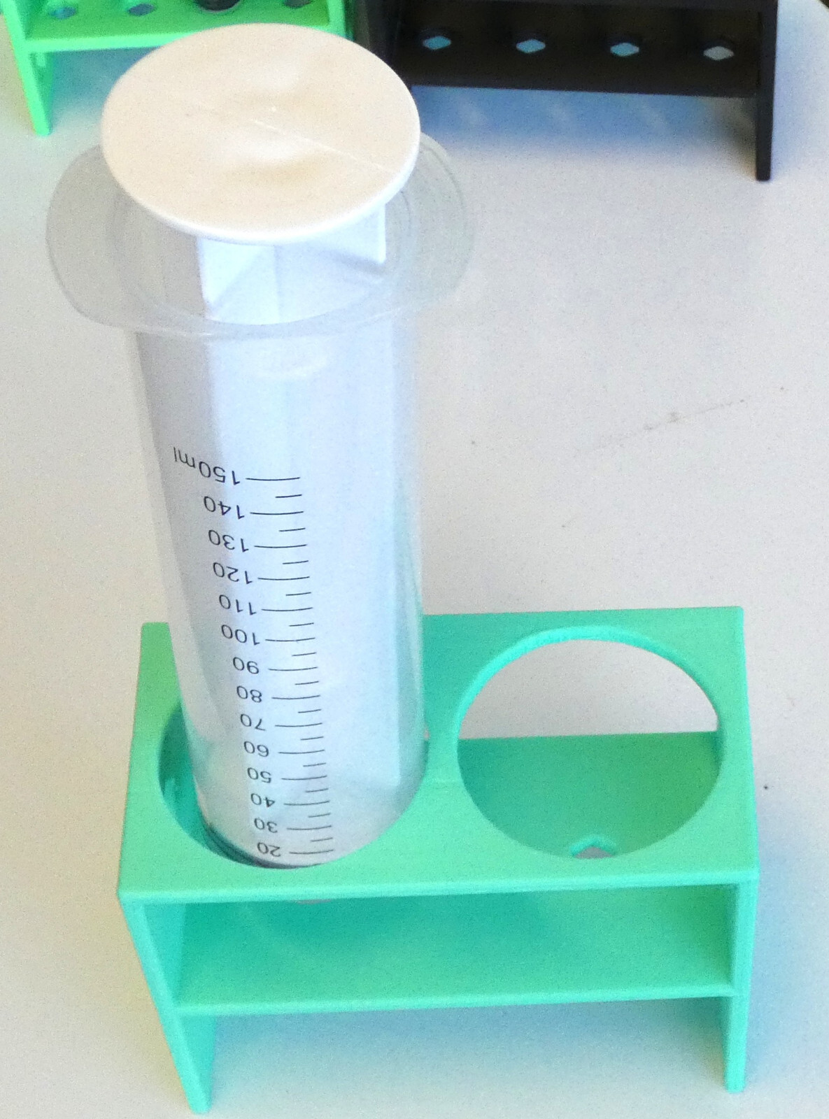 Syringe Rack Stand Rest Holder 1ml 2ml 5ml 10ml 20ml 50ml 100ml 150ml Plastic