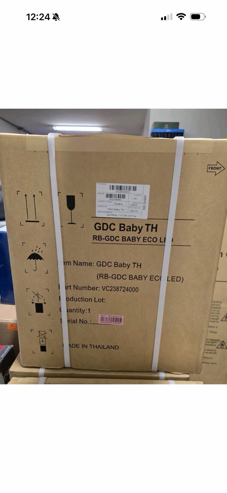 NEW Red Bull Mini Fridge GDC Baby ECO LED Refrigerator 115v 2025 *RARE LAST ONE!