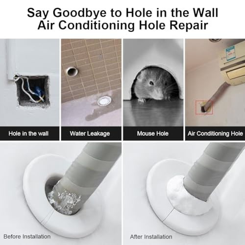 8 Pcs White Sealant Mastic Waterproof Duct Seal Repair Sealing Clay,