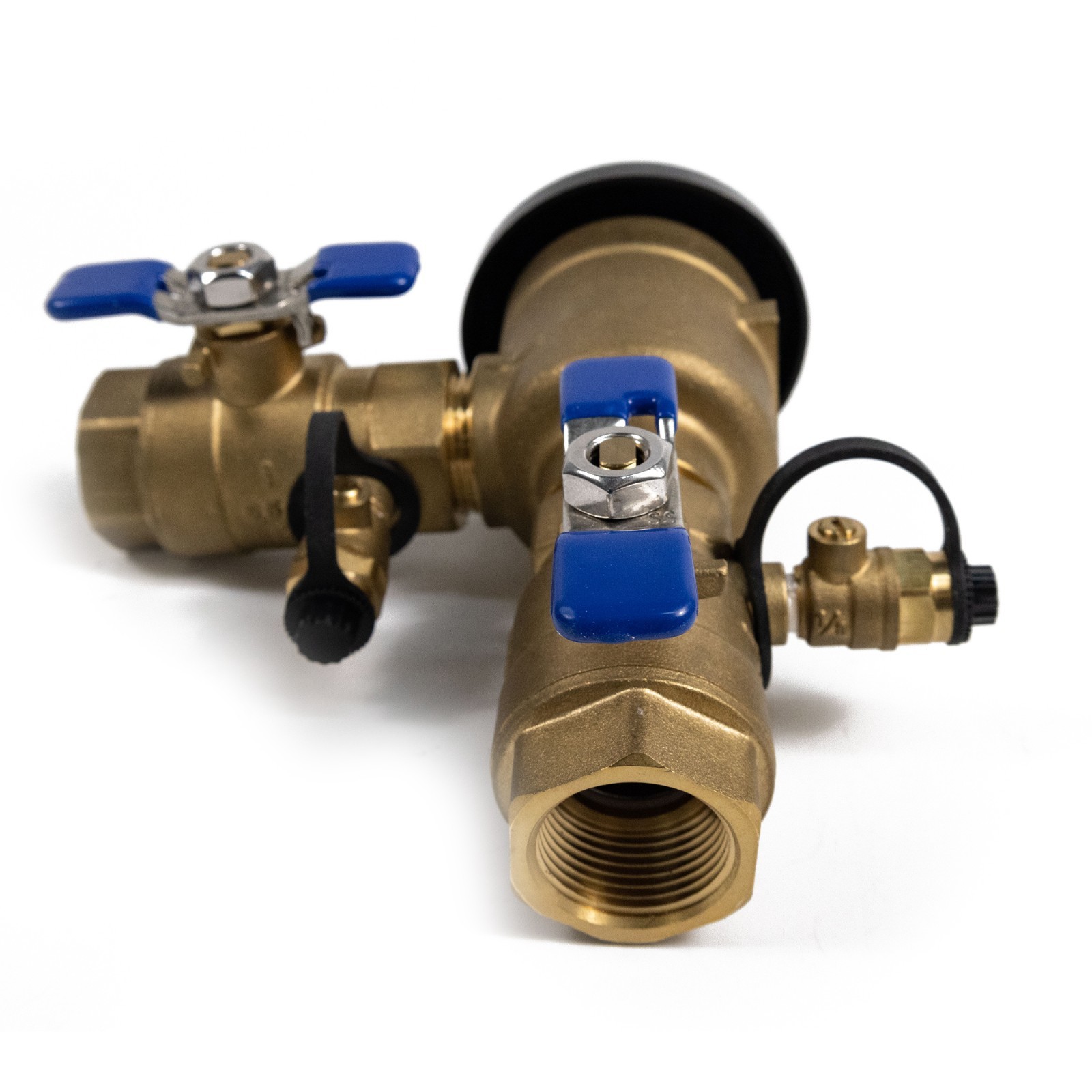 1″ 720A Pressure Vacuum Breaker Assembly, Brass Backflow Preventer Valve, 400PSI