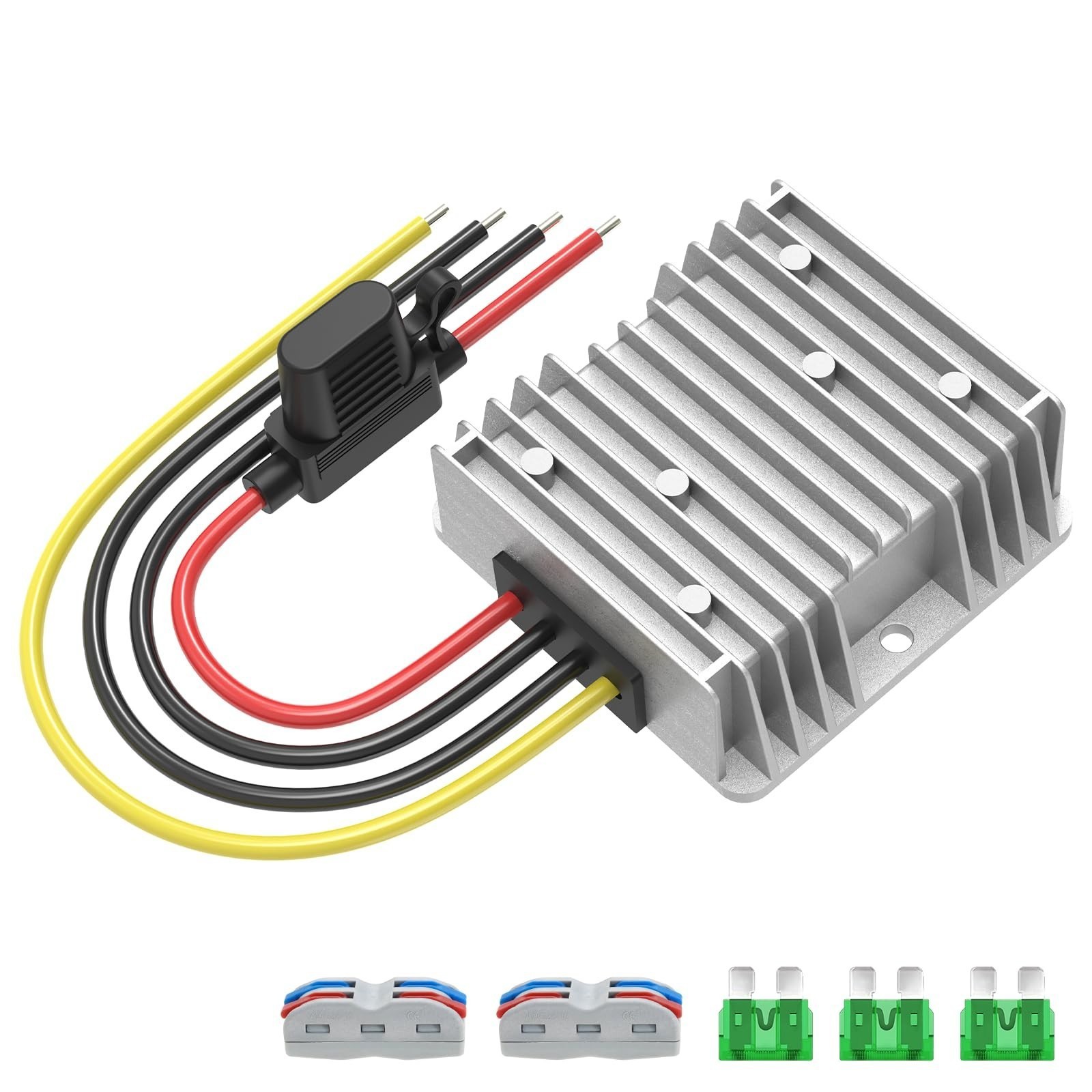 240W 20A Voltage Reducer DC 17-55V to 12V Step Down Converter Regulator,DIY