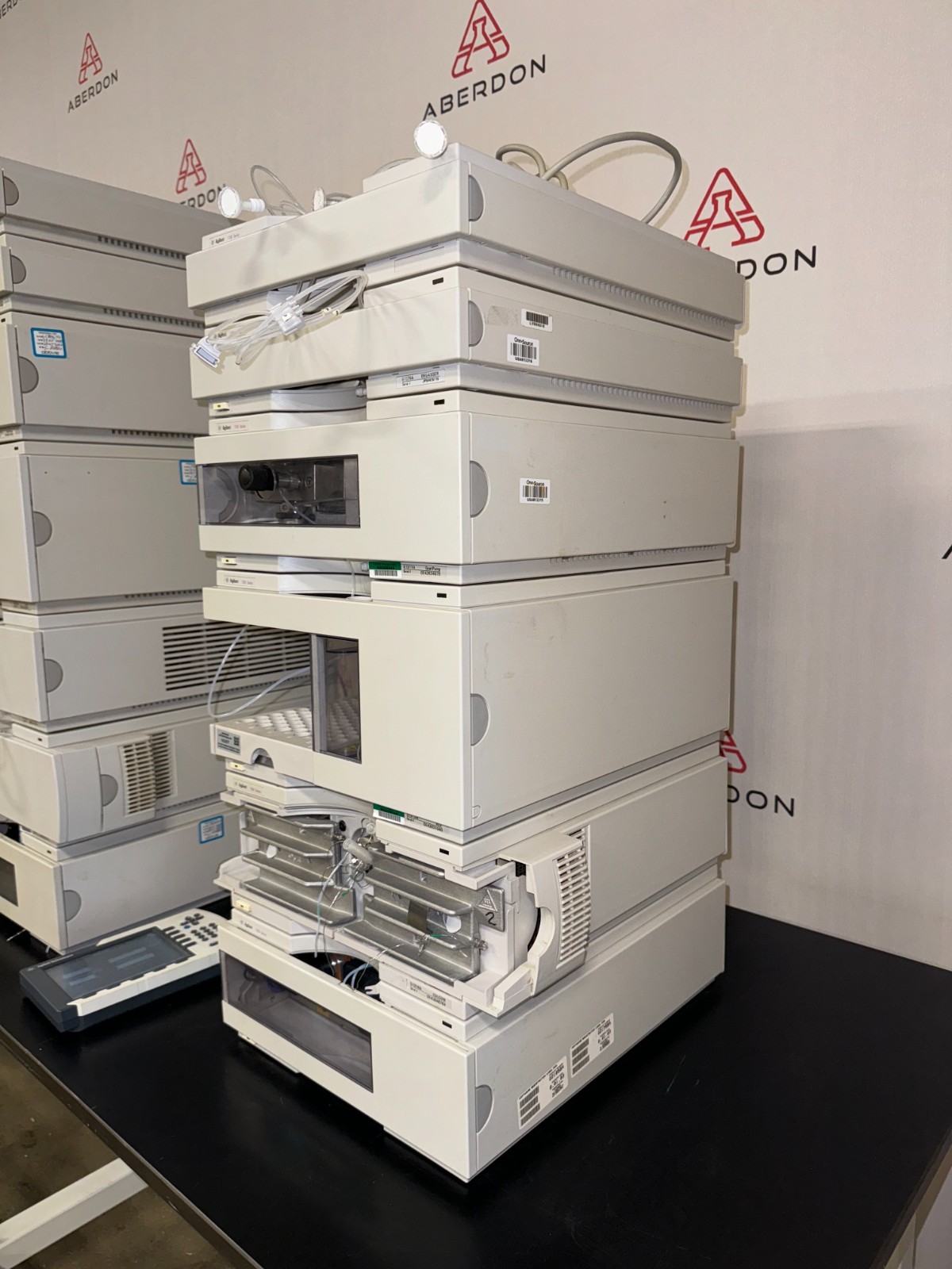 Agilent 1100 HPLC System Pump Autosampler G1315B DAD Detector Column Oven #18307