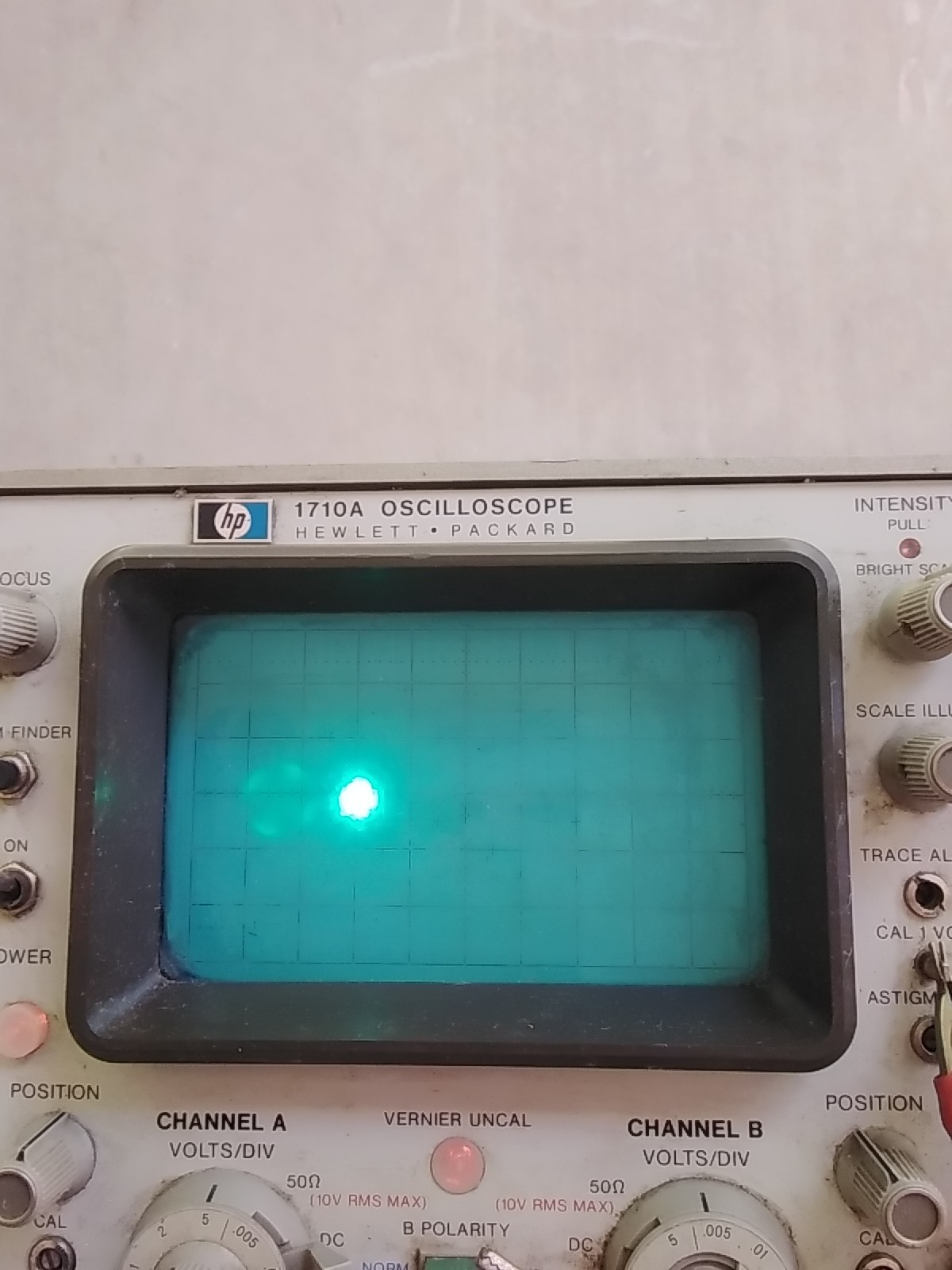 B&K Precision 1710A Dual Trace Oscilloscope -OPT H50
