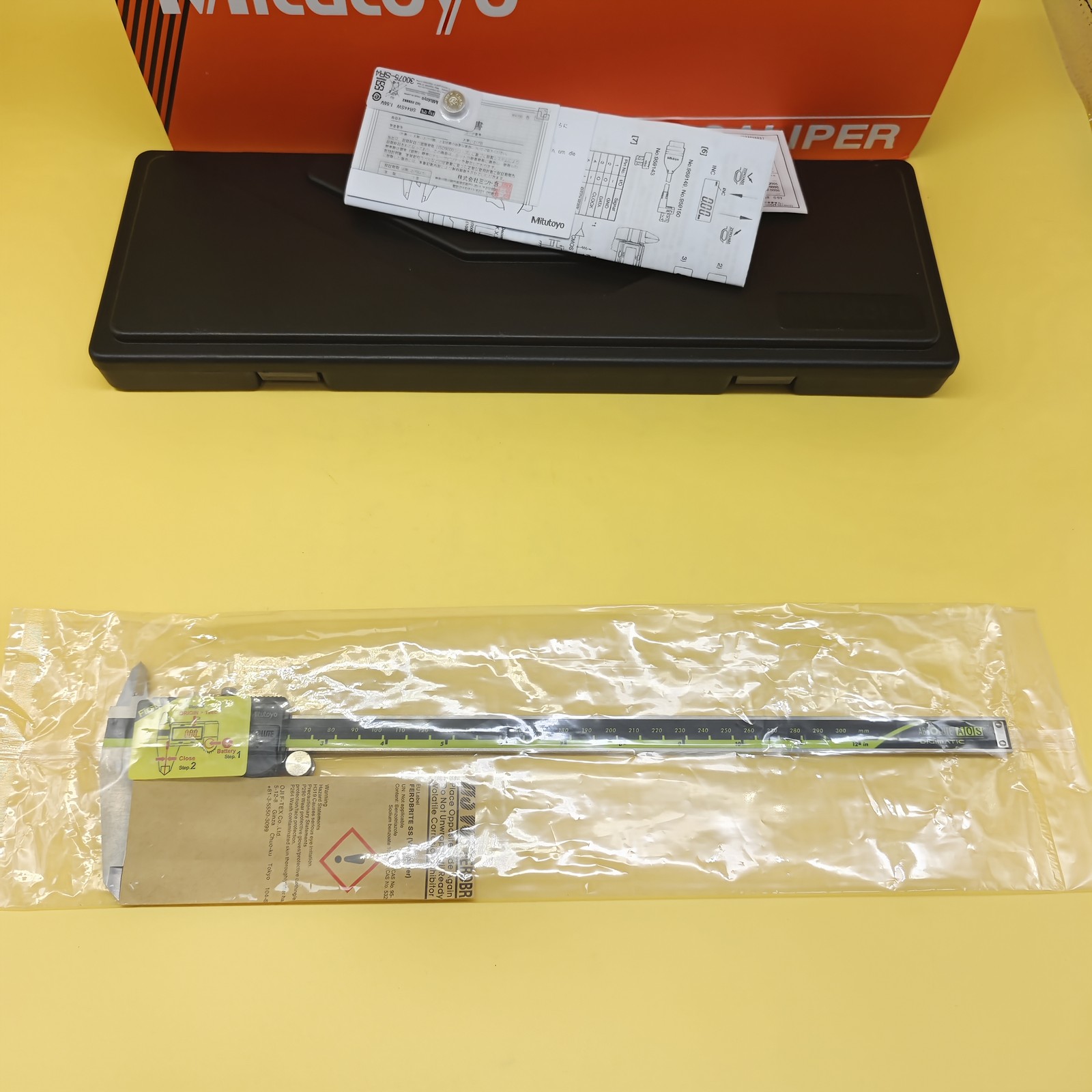 Japan Mitutoyo 500-193-30 300mm/12″ Digital Digimatic Vernier Caliper US