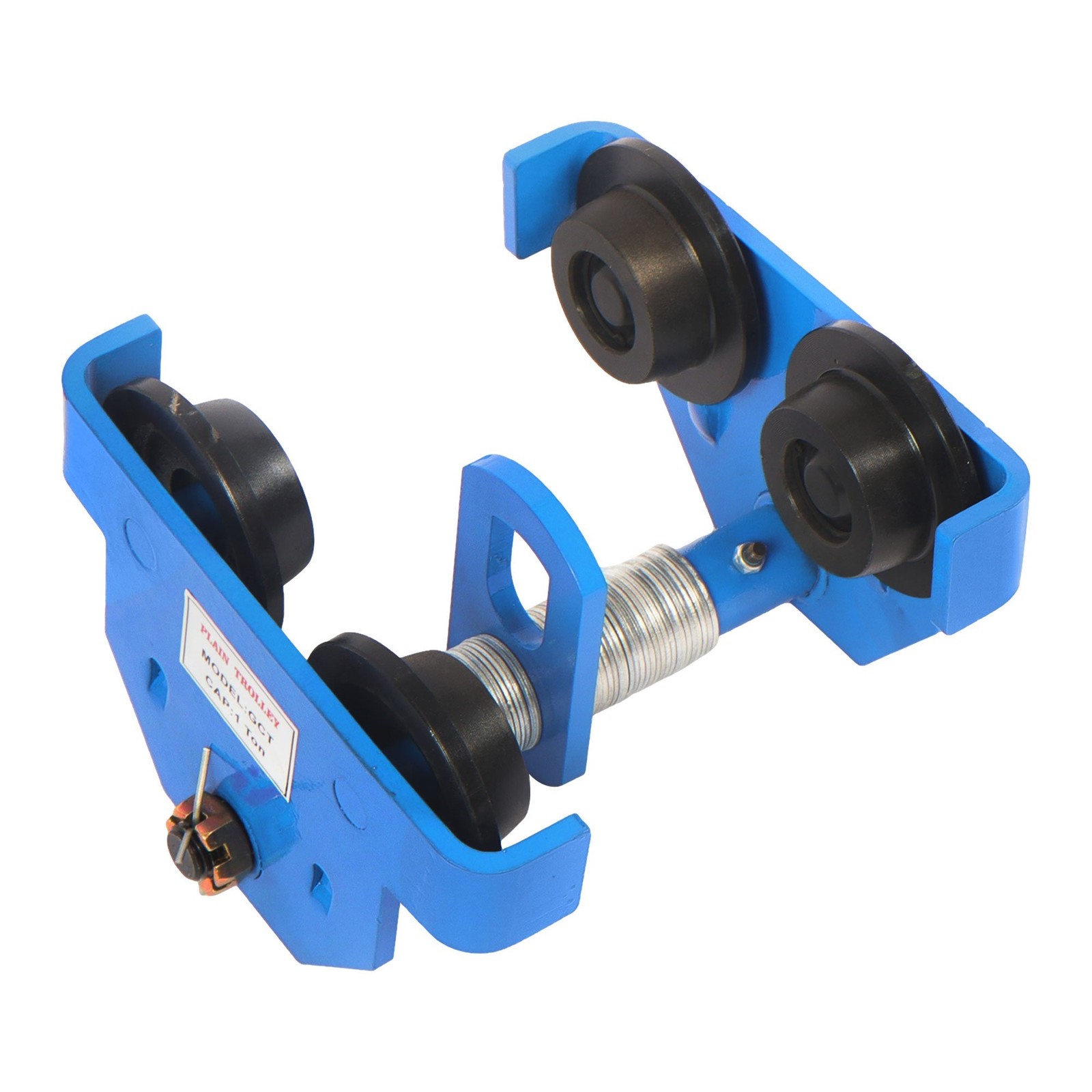 Alloy Steel I-Beam Trolley 1100lb/0.5t Double Wheel I-Beam Flange Width 55-135mm